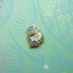 Snow Man - Head - Charm for Memory Lockets