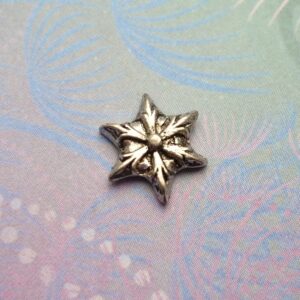 Snowflake Silver - Charm for Memory Lockets