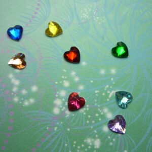 Sparkling Hearts - Charm for Memory Lockets