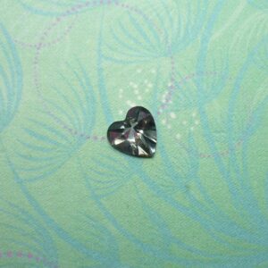 Sparkling Silver Heart - Charm for Memory Lockets