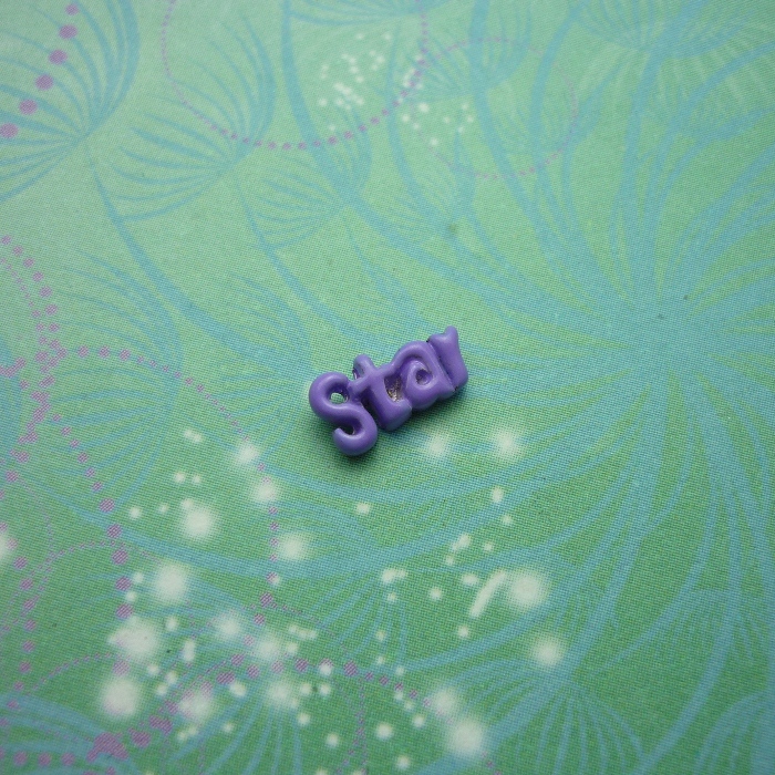 Star - Word - Charm for Memory Lockets