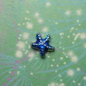Starfish Blue - Charm for Memory Lockets