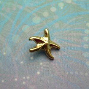 Starfish Gold - Charm for Memory Lockets