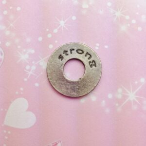 Strong - Donut - Charm for Memory Lockets