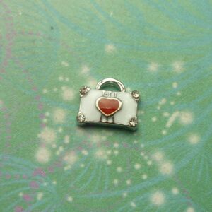 Suitcase - Charm for Memory Lockets