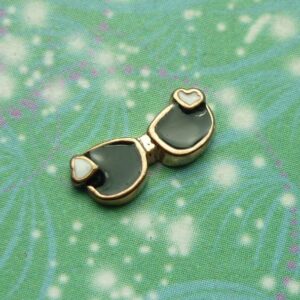 Sunglasses with Hearts - Charm for Memory Lockets