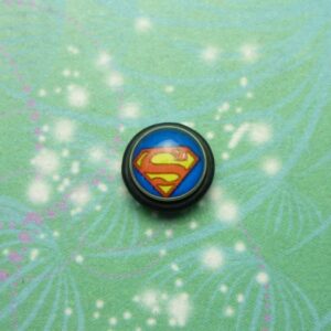 Superman Symbol - Coloured - Charm for Memory Lockets