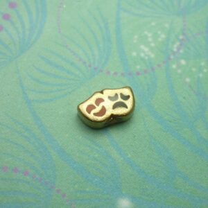 Theatre Mask - Charm for Memory Lockets