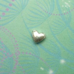 Tiny Silver Heart - Charm for Memory Lockets