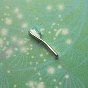 Toothbrush - Charm for Memory Lockets