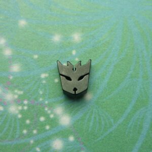Transformers Stainless Steel Charm - Decepticon Black - Charm for Memory Lockets