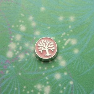 Tree of Life Pink - Charm for Memory Lockets