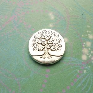 Tree of Life Swirly - Charm for Memory Lockets