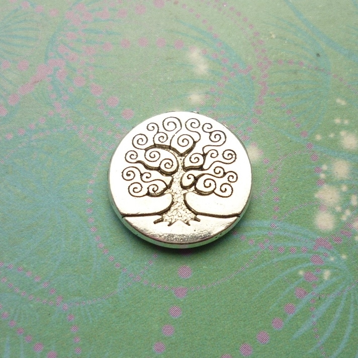 Tree of Life Swirly - Charm for Memory Lockets