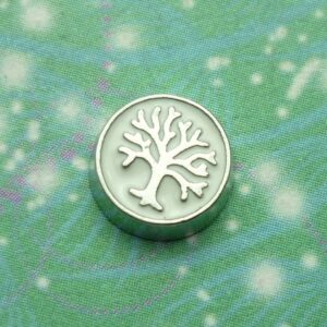 Tree of Life - White - Charm for Memory Lockets
