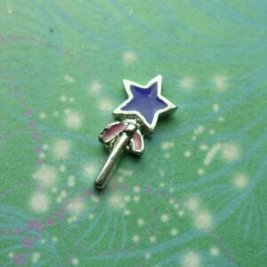 Wand Purple - Charm for Memory Lockets