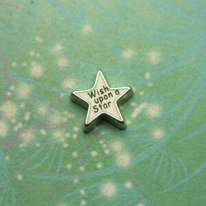 Wish upon a Star - Charm for Memory Lockets