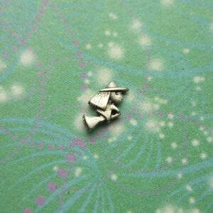 Witch Little Silver Charm - Charm for Memory Lockets