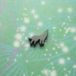 Wolf Charm For Lockets - Charm for Memory Lockets