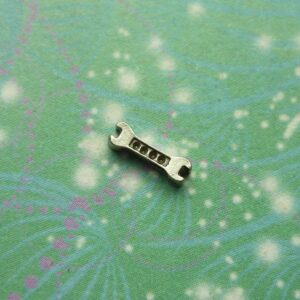 Wrench Spanner - Charm for lockets - Charm for Memory Lockets