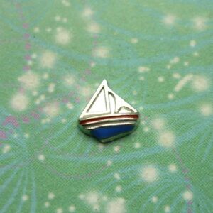 Yacht - Charm for Memory Lockets - Charm for Memory Lockets