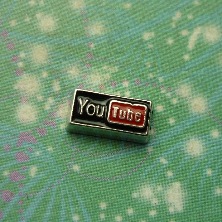 You Tube - Locket Charm - Charm for Memory Lockets