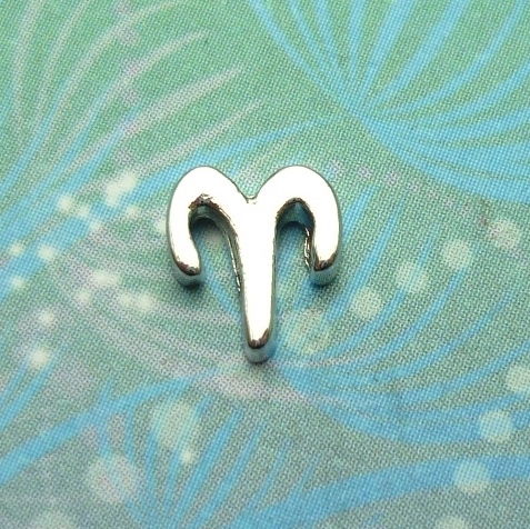 Zodiac Charm - Aries - Charm for Memory Lockets