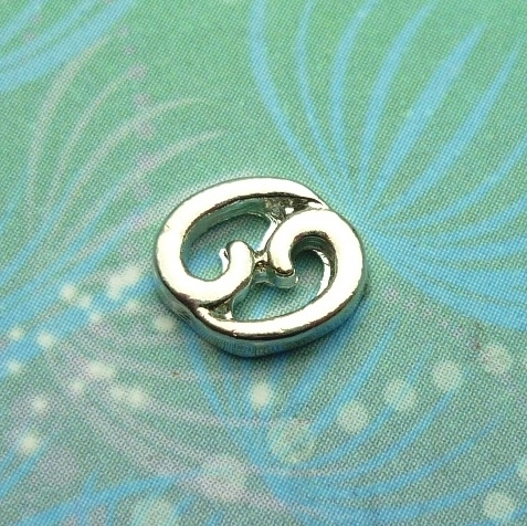 Zodiac Charm - Cancer - Charm for Memory Lockets