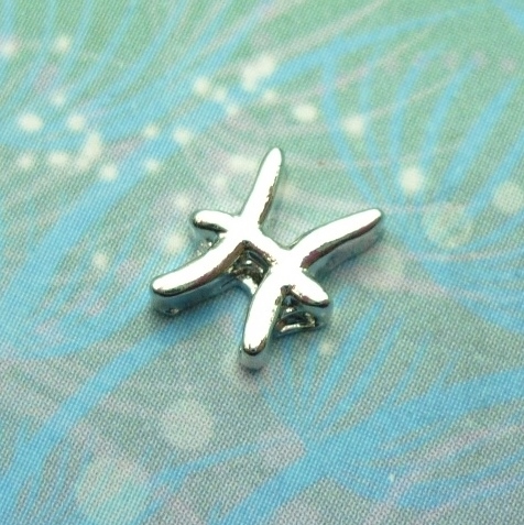 Zodiac Charm - Pisces - Charm for Memory Lockets