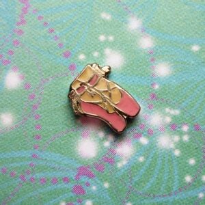 ballet shoes charm to story lockets - Charm for Memory Lockets