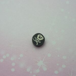 tiny pirate symbol - Charm for Memory Lockets