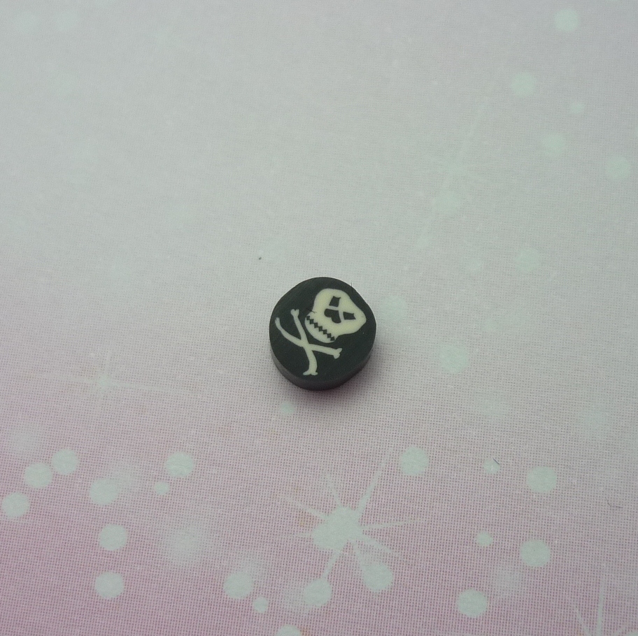 tiny pirate symbol - Charm for Memory Lockets