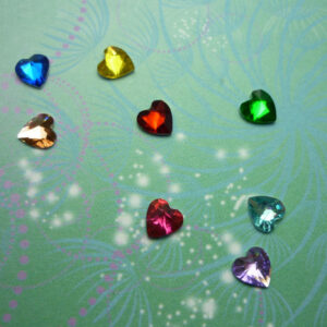Sparkling Hearts - Charm for Memory Lockets