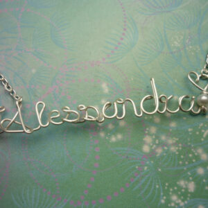 *Best Seller* Personalised Name Necklace - Silver - 9 to 11 letters
