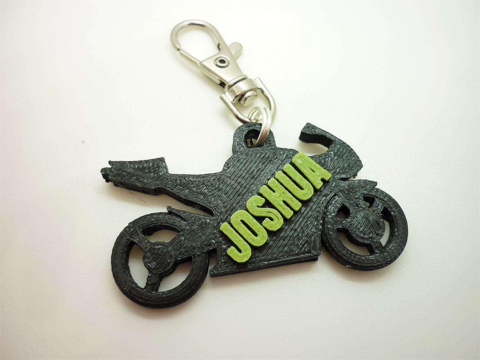 3D Printed Motorbike Key Chain - School Bag Identity Tag - Image 10