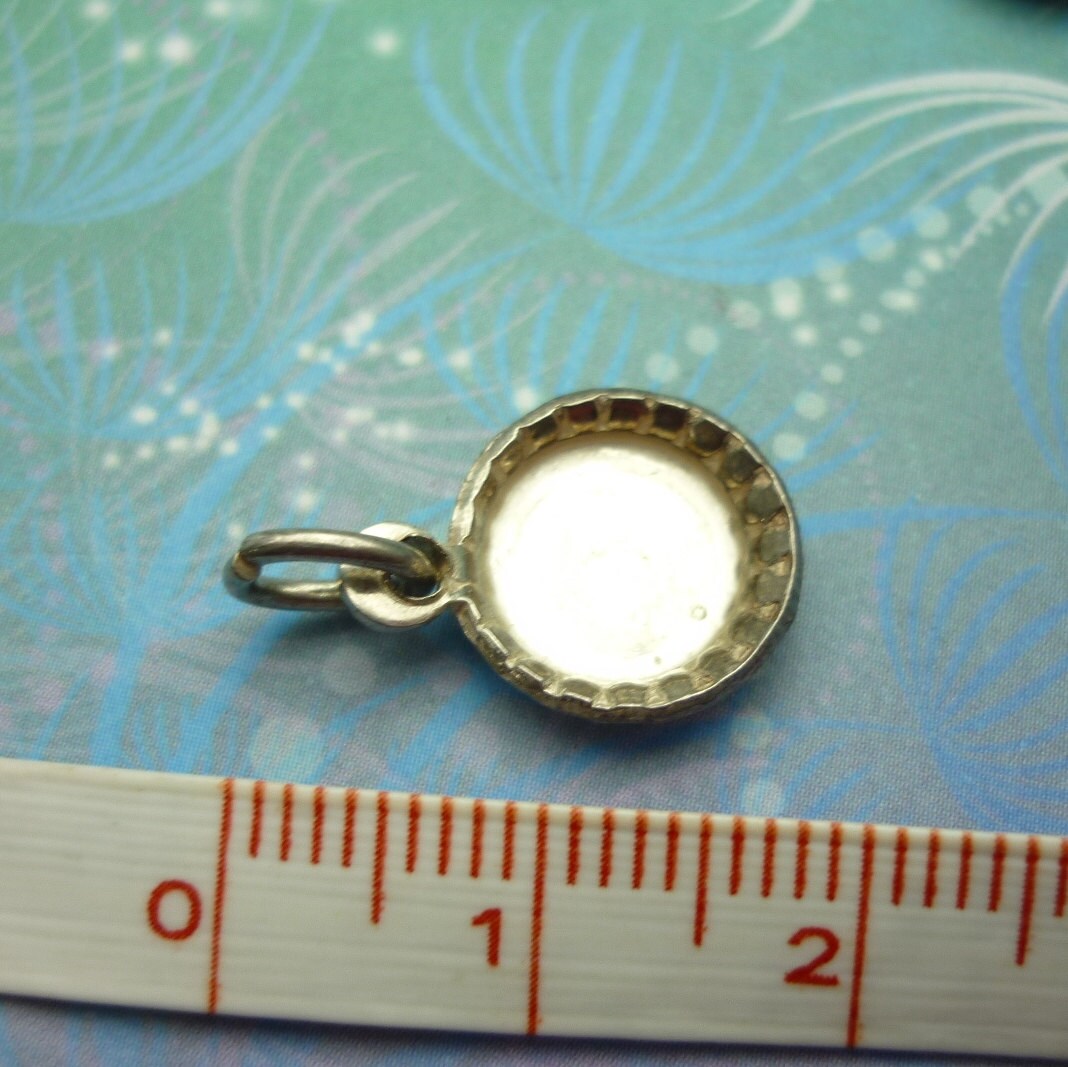 Vintage Sterling Silver Dangle Charm - Soda Bottle Fizzy Drink Lid - Image 3