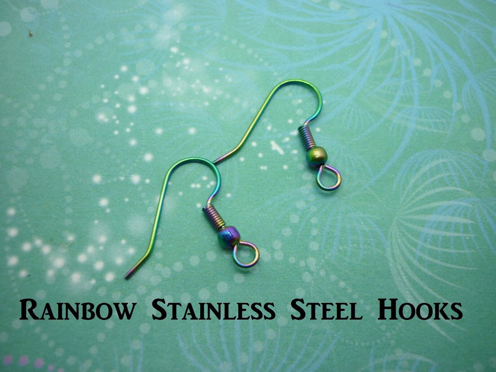 Butterfly Double Wing Earrings Purple & Blue - Fairy Jewellery, Fun Gift for her Fairy Wing Earrings - Sparkly - Resin with Glitter Finish - Image 3