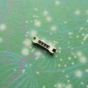 Tool Wrench Spanner Charm for Memory Lockets: A Meaningful Keepsake Gift
