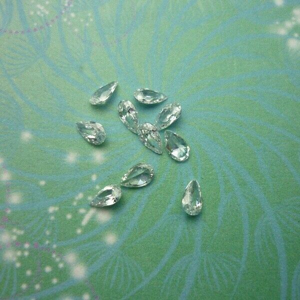 Clear Tear Drop Crystal Jewel Charm for Memory Lockets: A Meaningful Keepsake