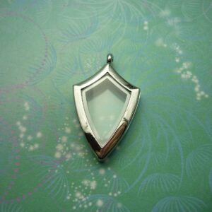Shield - Spear Head - Arrow Head For Locket Keychain etc -Picture Locket