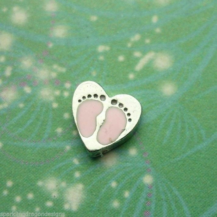 Red Heart with Jewel Charm For Keepsake Memory Locket Necklace - Image 4