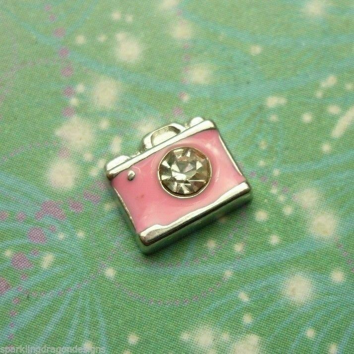 Red Heart with Jewel Charm For Keepsake Memory Locket Necklace - Image 8