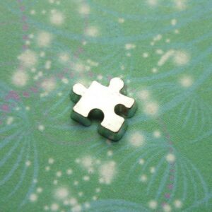Puzzle Piece Charm for Memory Lockets: A Meaningful Keepsake Jewellery Piece