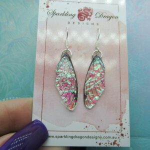 Butterfly Earrings Shimmer - Fairy Jewellery Whimsical and Sparkling