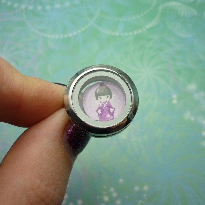 Painters Pallet Charm for Memory Lockets: A Meaningful Keepsake Jewellery Piece - Image 3