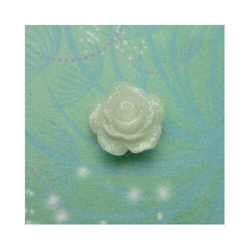 Moonlight Sparkle Flower Charm For Floating Charm Lockets