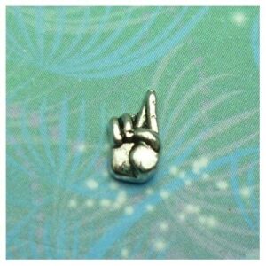 Fingers Crossed Good Luck Symbol Charm for memory lockets