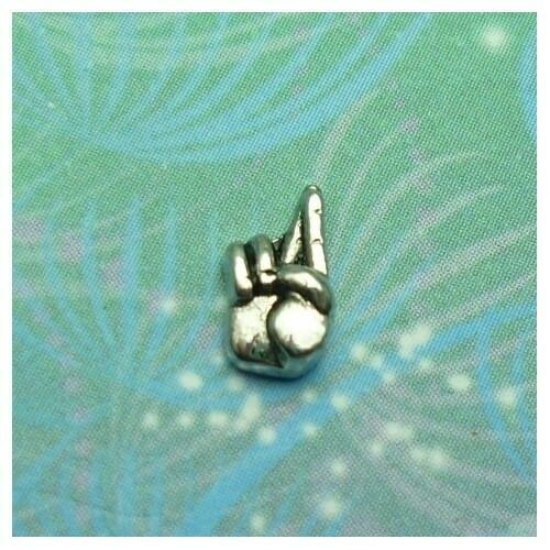 Fingers Crossed Good Luck Symbol Charm for memory lockets