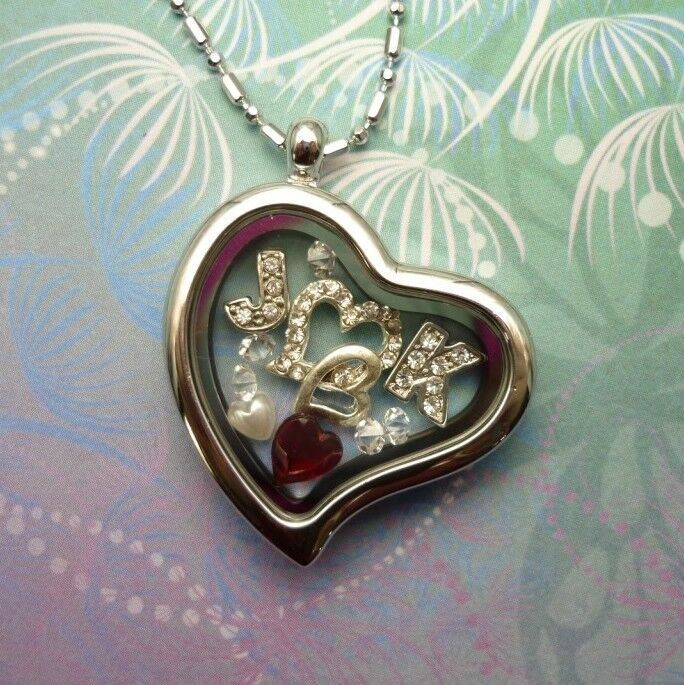 Letter Y - Silver Sparkling Jewel Charm For Memory Locket Pendant - Image 2