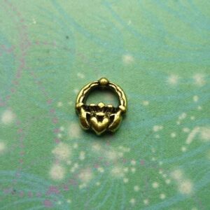 Irish Blessing Hands and Heart Charm For Keepsake Memory Locket Necklace